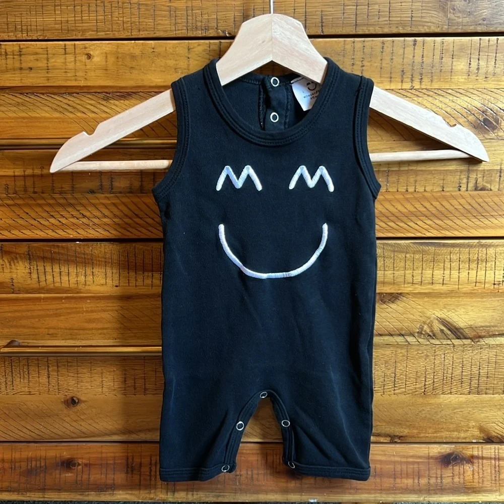 Miles and Milan Sleeveless Embroidered Romper